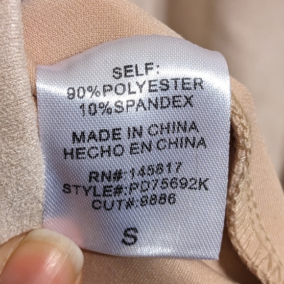 Faux-Suede Button-Up Mini Dress - Picture 7 of 7